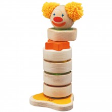 Clown à empiler  par Plan Toys