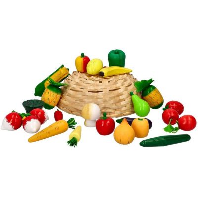 Corbeille de fruits et légumes (21 pièces)