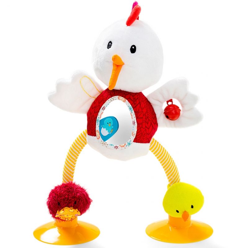 Jouet ventouse Family twist Ophelie la poule Lilliputiens