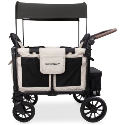 Chariot de transport enfant W2 Luxe Pro Sandy Beige (2 places)