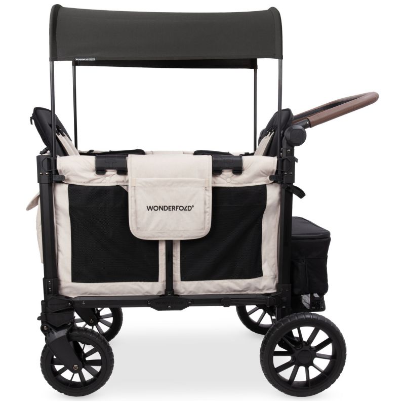 Chariot de transport enfant W2 Luxe Pro Sandy Beige (2 places) Wonderfold Produit 2