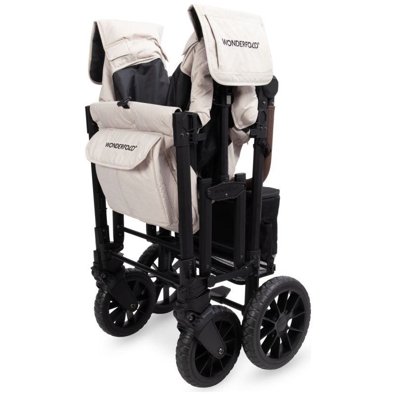 Chariot de transport enfant W2 Luxe Pro Sandy Beige (2 places) Wonderfold Produit 9