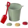 Set de plage seau pelle et coquillages pour figurine souris  par Maileg