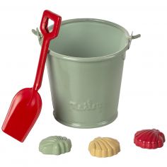 Set de plage seau pelle et coquillages pour figurine souris - Maileg