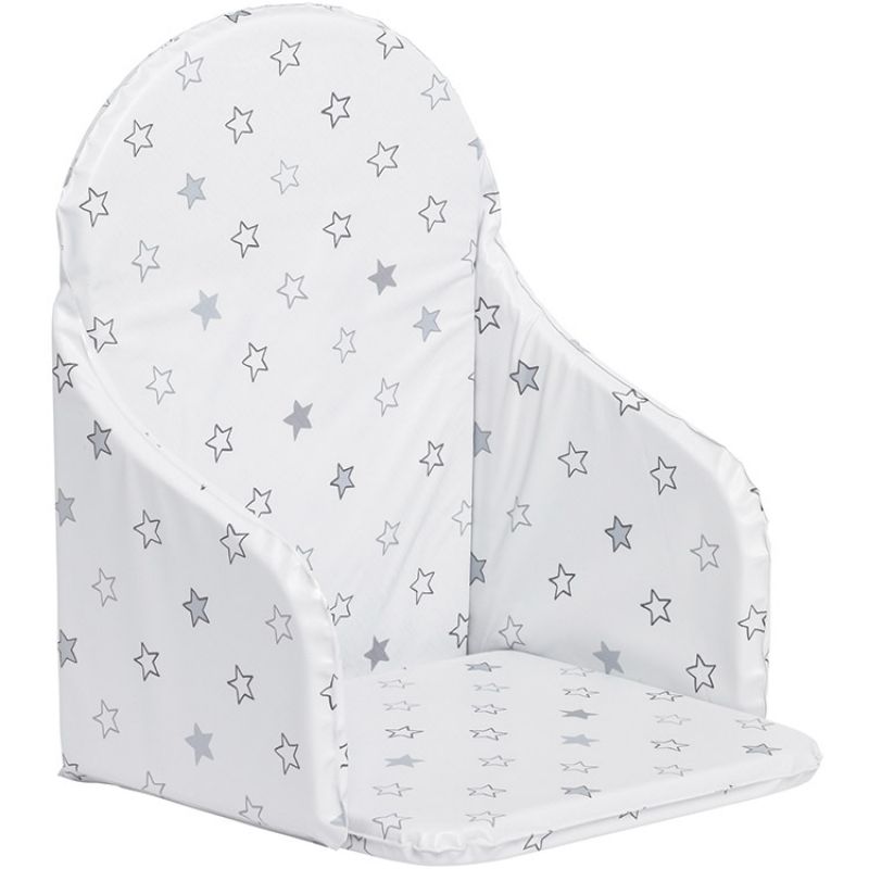 Coussin de chaise haute étoile gris Babycalin