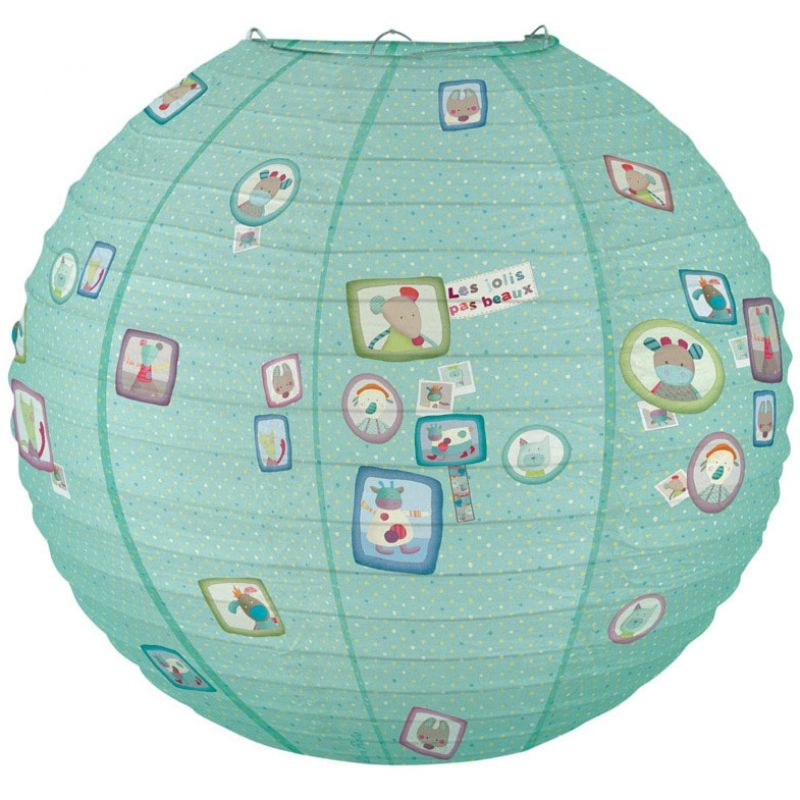 Boule japonaise bleue Les jolis pas beaux Moulin Roty