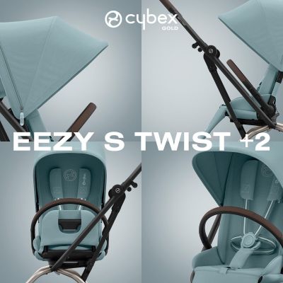 Poussette compacte Eezy S Twist+ 2 Stormy Blue