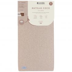 Matelas Coco déhoussable 360° (70x140 cm) - Candide