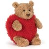 Peluche Bartholomew l'ours Coeur (26 cm) - Jellycat