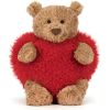 Peluche Bartholomew l'ours Coeur (26 cm)  par Jellycat