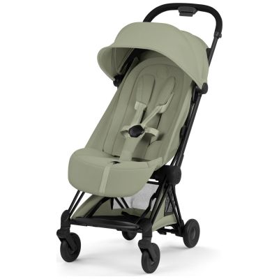 COŸA Style 2026 Poussette ultra-compacte et Châssis Matt Black Sage Green Cybex