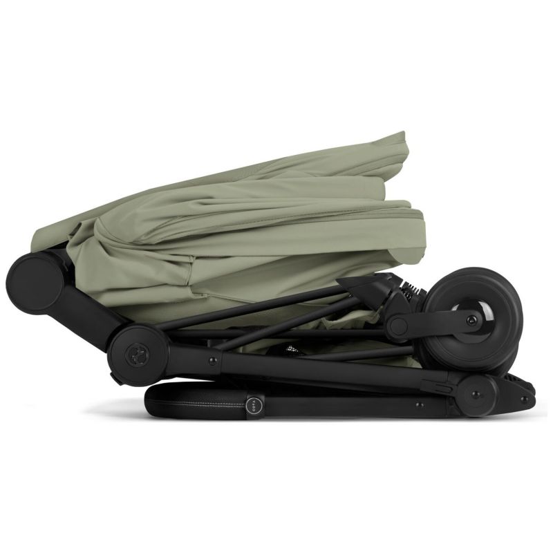 COŸA Style 2026 Poussette ultra-compacte et Châssis Matt Black Sage Green Cybex Produit 8
