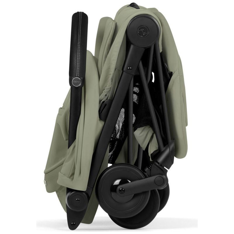 COŸA Style 2026 Poussette ultra-compacte et Châssis Matt Black Sage Green Cybex Produit 9
