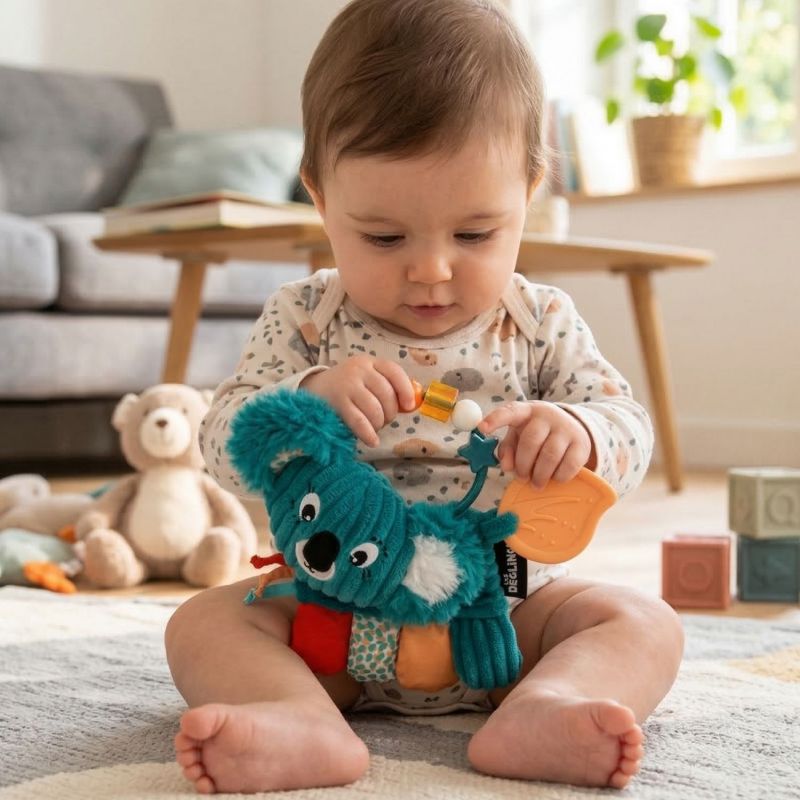 Hochet d'activités Berlingos le Koala Les Déglingos Ambiance 2