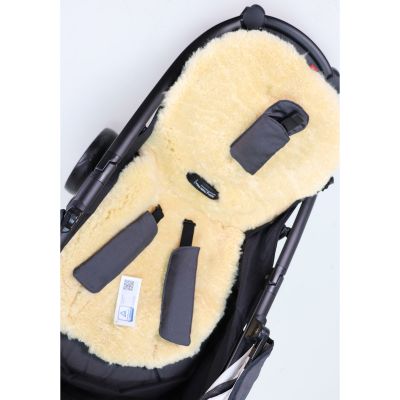 Assise en peau d'agneau naturelle Kaiser