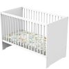 Lit bébé First Blanc (60 x 120 cm) - Baby Price
