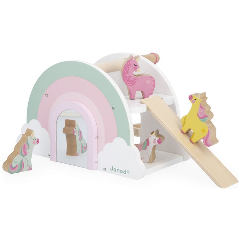Maison des licornes (6 pièces) Janod Produit 5
