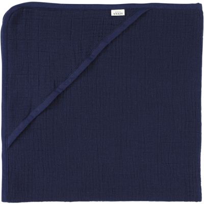 Cape de bain Bliss bleu (75 x 75 cm) Les Rêves d'Anaïs