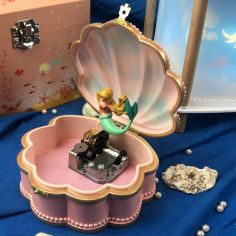 Boite à bijoux musicale Coquillage Collector Sirène