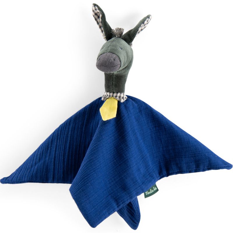 Doudou plat Anatole l'âne Pomme des Bois (personnalisable) Moulin Roty