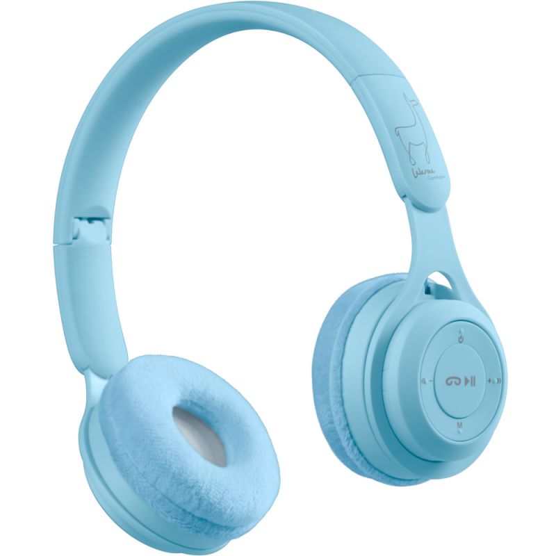 Casque audio enfant sans fil Bleu Pastel Lalarma Produit 1