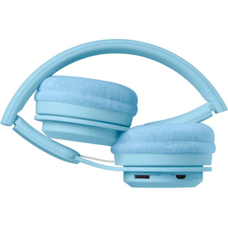 Casque audio enfant sans fil Bleu Pastel Lalarma Produit 3