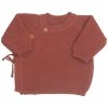 Brassière en maille Terracotta (0-1 mois) Trois Kilos Sept Produit 1