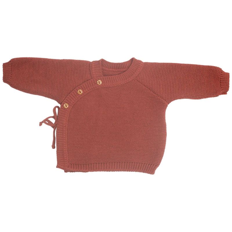 Brassière en maille Terracotta (0-1 mois) Trois Kilos Sept Produit 3