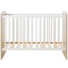 Duo Lit 60x120 cm et Commode 3 tiroirs Châtaignier naturel Basile Galipette Produit 4