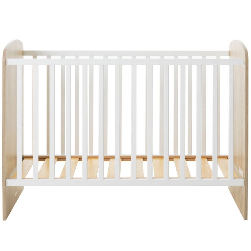 Duo Lit 60x120 cm et Commode 3 tiroirs Châtaignier naturel Basile Galipette Produit 4