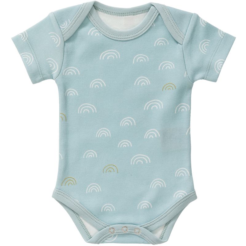 Body manches courtes Rainbow bleu (6-12 mois : 67 à 74 cm) Fresk