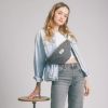 Sac banane Olivia Denim Gris Hindbag Ambiance 5