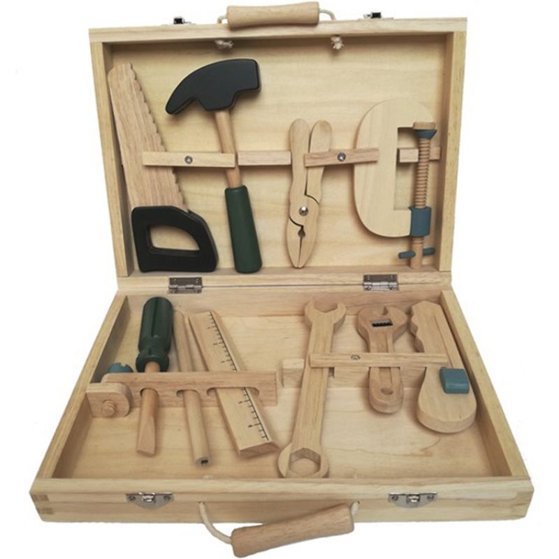 Mallette à outils en bois Egmont Toys