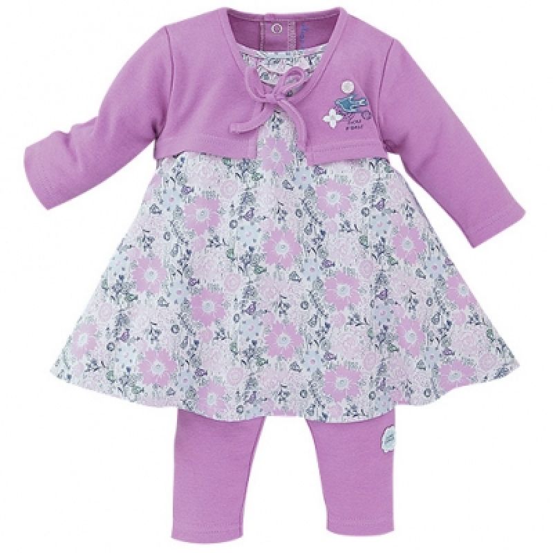 Ensemble fille robe Belle hirondelle 2 pièces (3 à 18 mois) Sucre d'orge