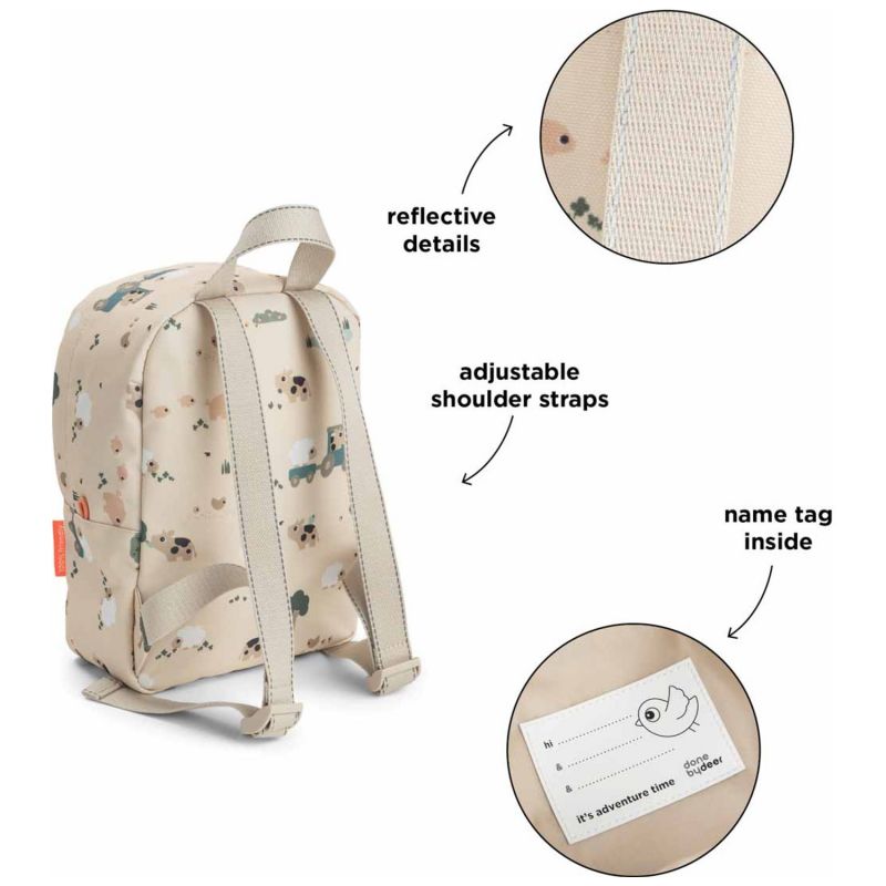 Petit sac à dos Tiny farm Sable (4 L) Done by Deer Produit 9