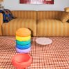 Jeu de motricité Stapelstein Rainbow Set classic Stapelstein Ambiance 7