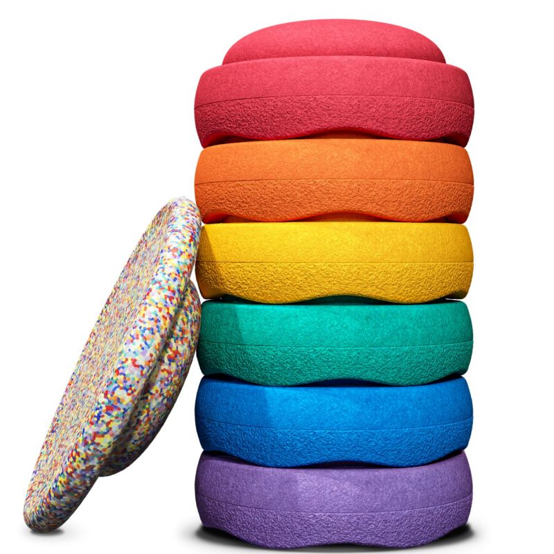 Jeu de motricité Stapelstein Rainbow Set classic Stapelstein Produit 1