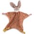 Doudou plat lapin argile Trois petits lapins (personnalisable) - Moulin Roty