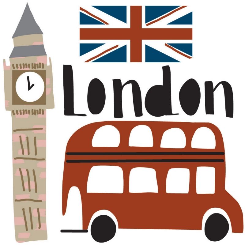 Stickers muraux London Mimi'lou