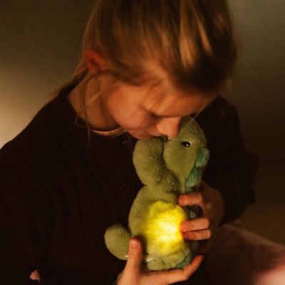 Peluche veilleuse Jeroom l'alligator