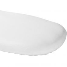 Drap housse de berceau en coton bio Gris perle (40 x 80 cm)  par Kadolis