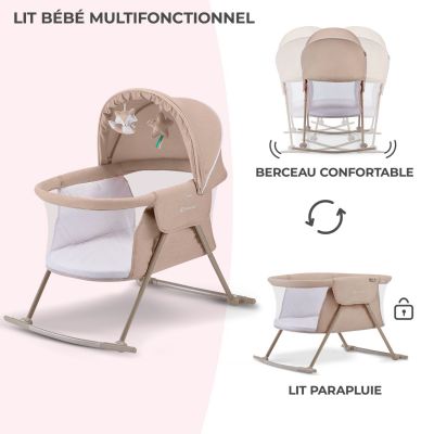Berceau bébé Lovi Beige