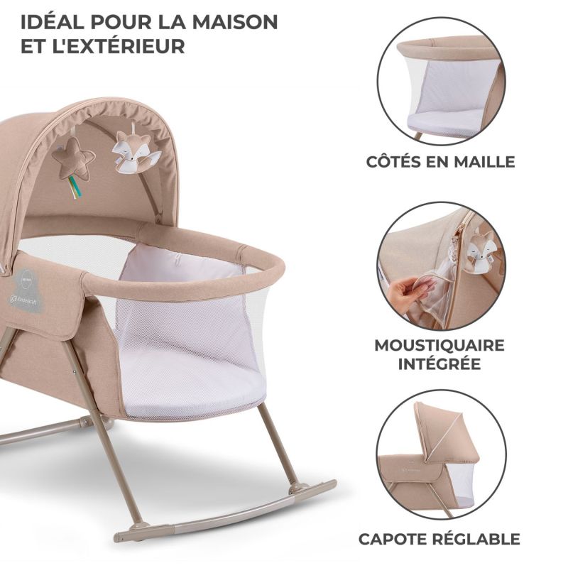 Berceau bébé Lovi Beige Kinderkraft Produit 6