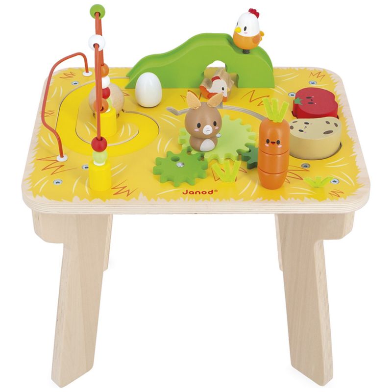 Table d'activités en bois Ferme Janod Produit 3