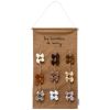 Porte-barrettes Gaze Camel (personnalisable) Atelier Wagram Produit 1