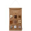 Porte-barrettes Gaze Camel (personnalisable) Atelier Wagram Produit 3