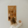 Porte-barrettes Gaze Camel (personnalisable) Atelier Wagram Ambiance 6