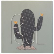 Tableau  Cactus personnalisable (20 x 20 cm)  par Marie-Laure Créations