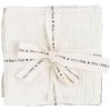 Lot de 3 mini lange Tender Linen/Clover (30 x 30 cm)  par Baby's Only