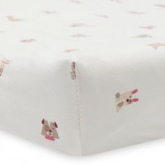 Housse matelas à langer en jersey Animal Friends (50 x 70 cm) - Jollein
